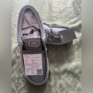 Hey Dude Men's Gray Loafers